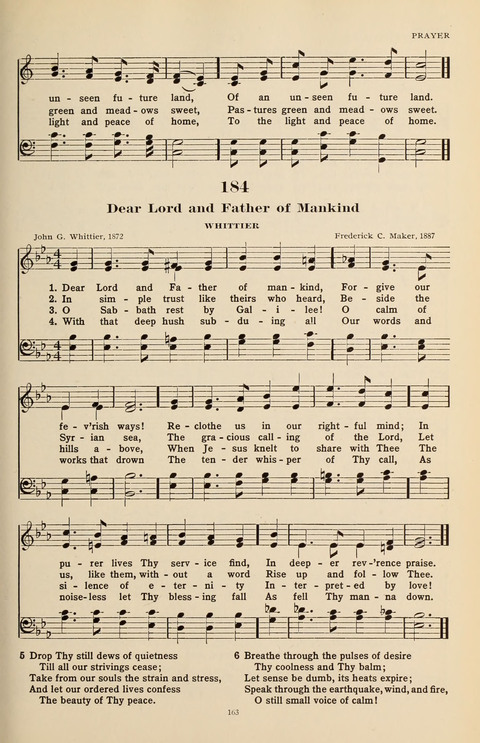 The Evangelical Hymnal page 163