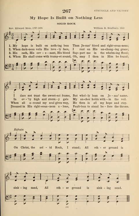 The Evangelical Hymnal page 243