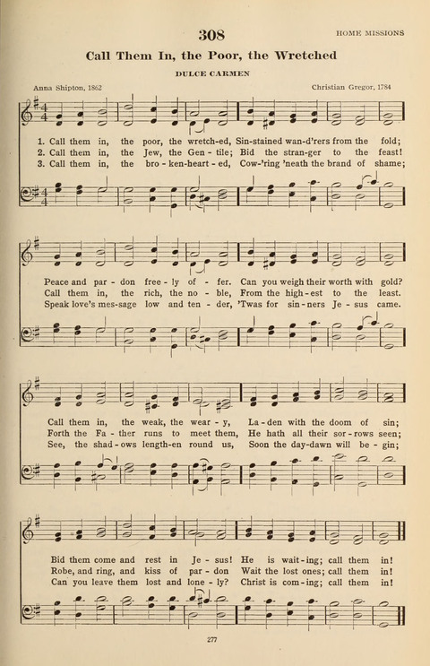The Evangelical Hymnal page 279