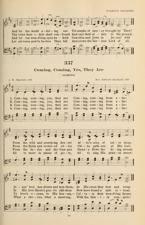 The Evangelical Hymnal page 303
