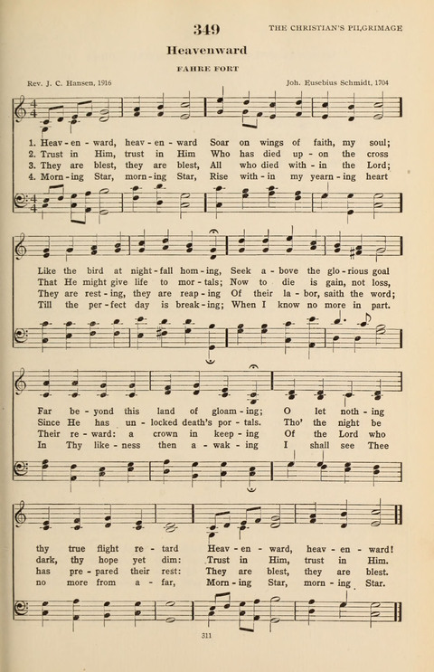 The Evangelical Hymnal page 313