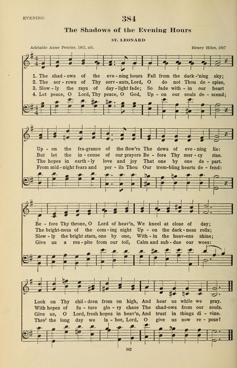 The Evangelical Hymnal page 344