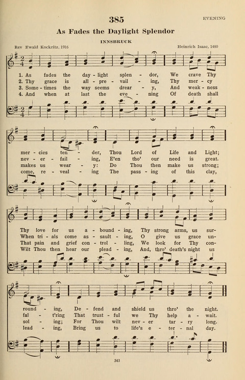 The Evangelical Hymnal page 345