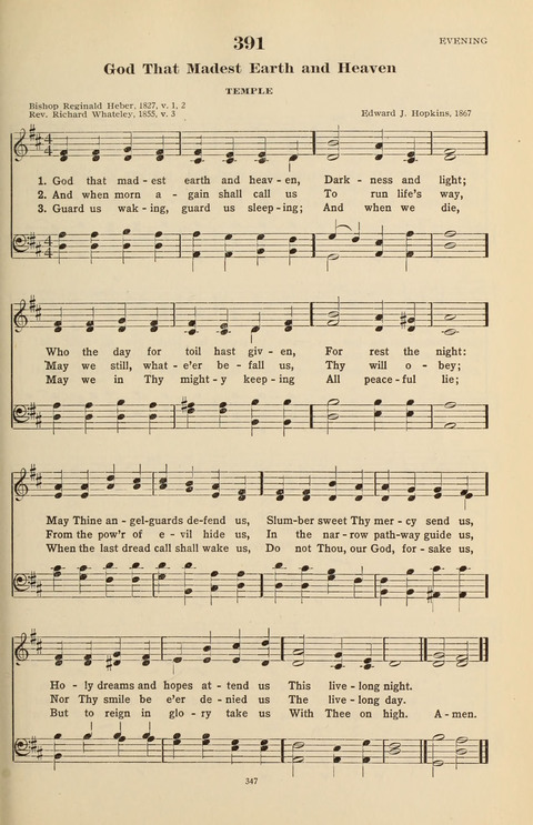 The Evangelical Hymnal page 349