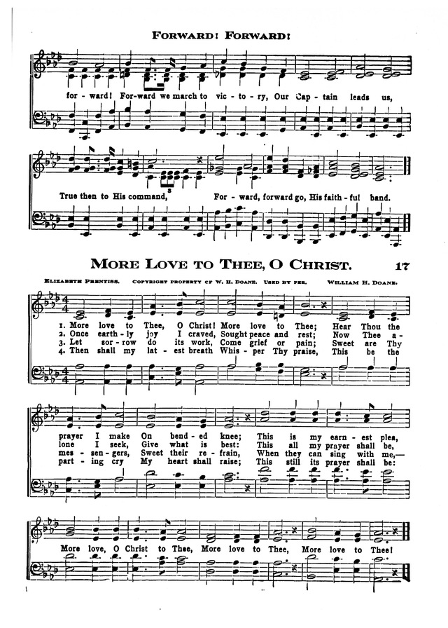 The Excelsior Hymnal page 17
