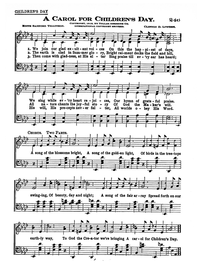 The Excelsior Hymnal page 215
