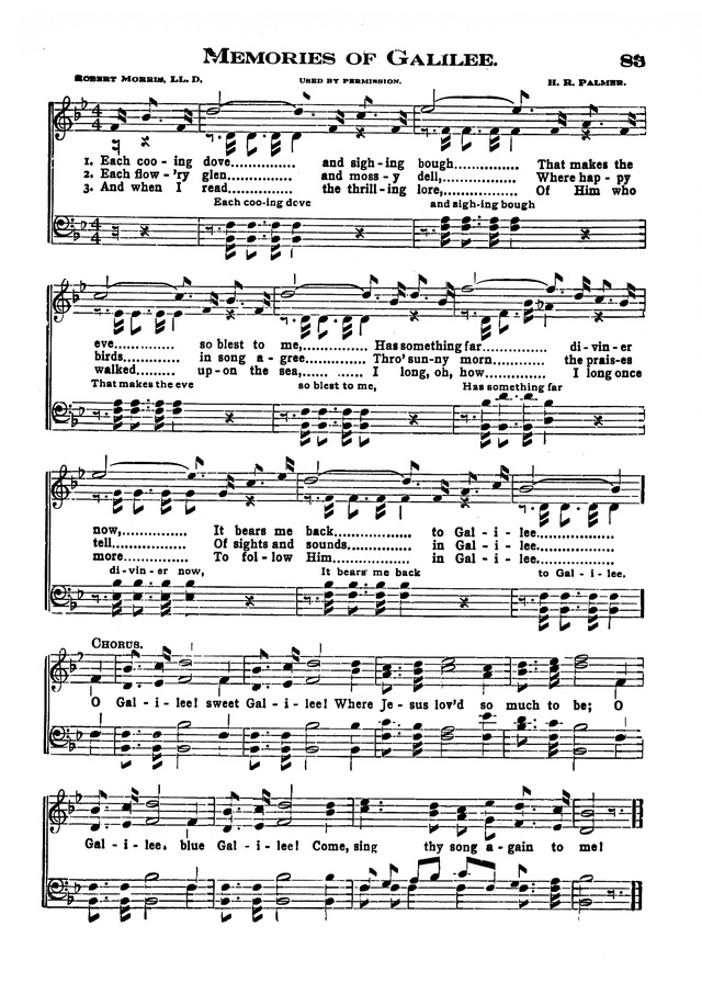 The Excelsior Hymnal page 83