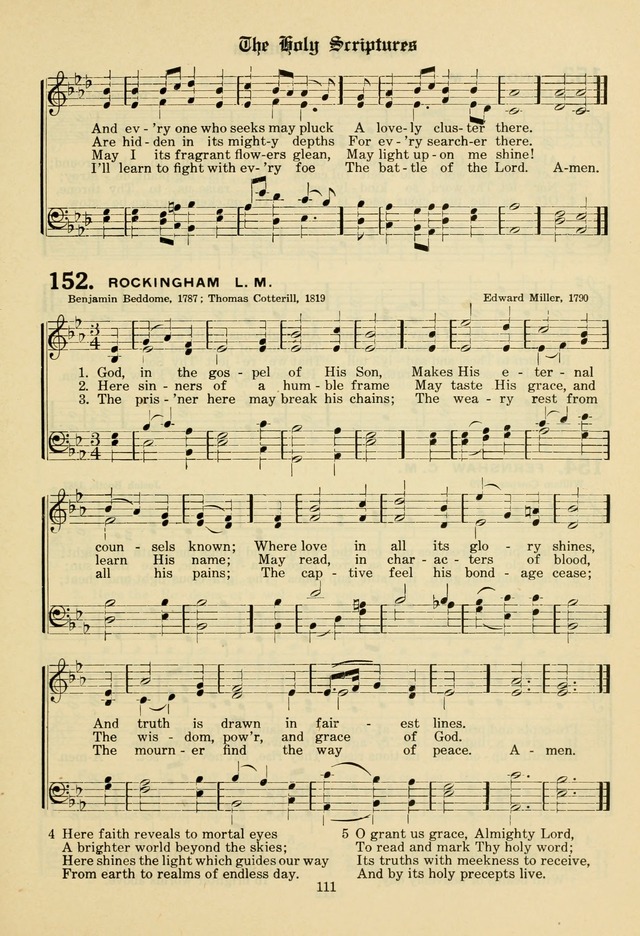 The Evangelical Hymnal page 113