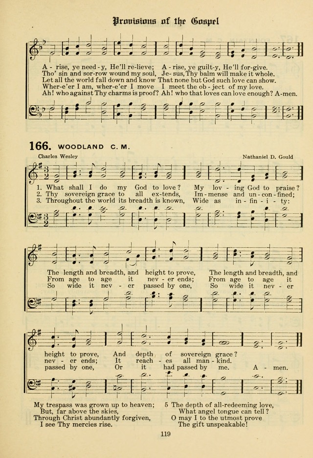The Evangelical Hymnal page 121