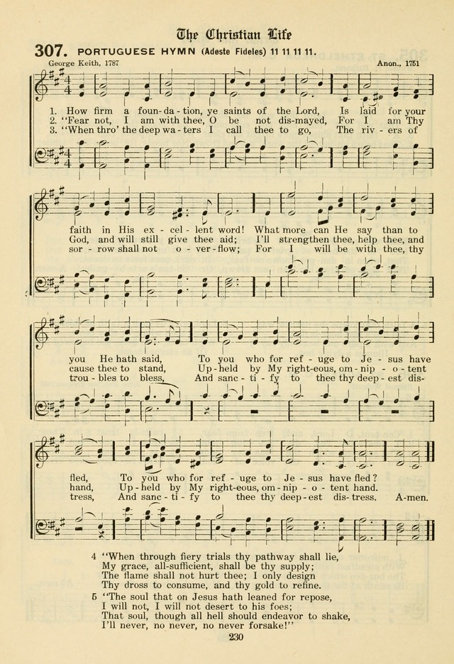 The Evangelical Hymnal page 232