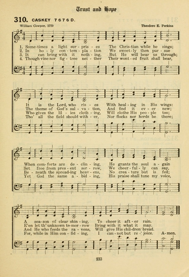 The Evangelical Hymnal page 235