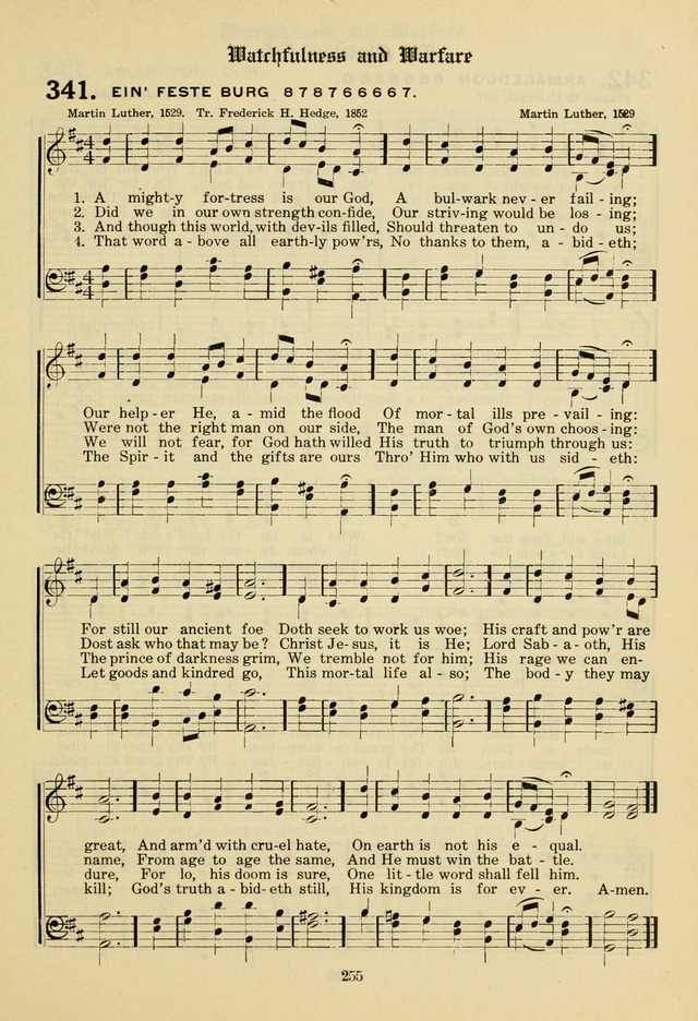 The Evangelical Hymnal page 257