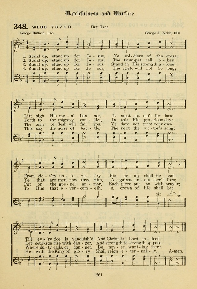 The Evangelical Hymnal page 263