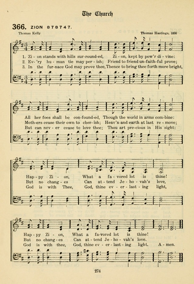 The Evangelical Hymnal page 276
