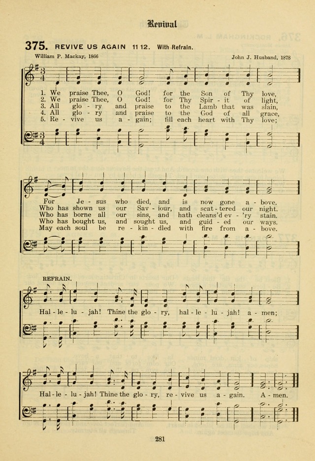 The Evangelical Hymnal page 283