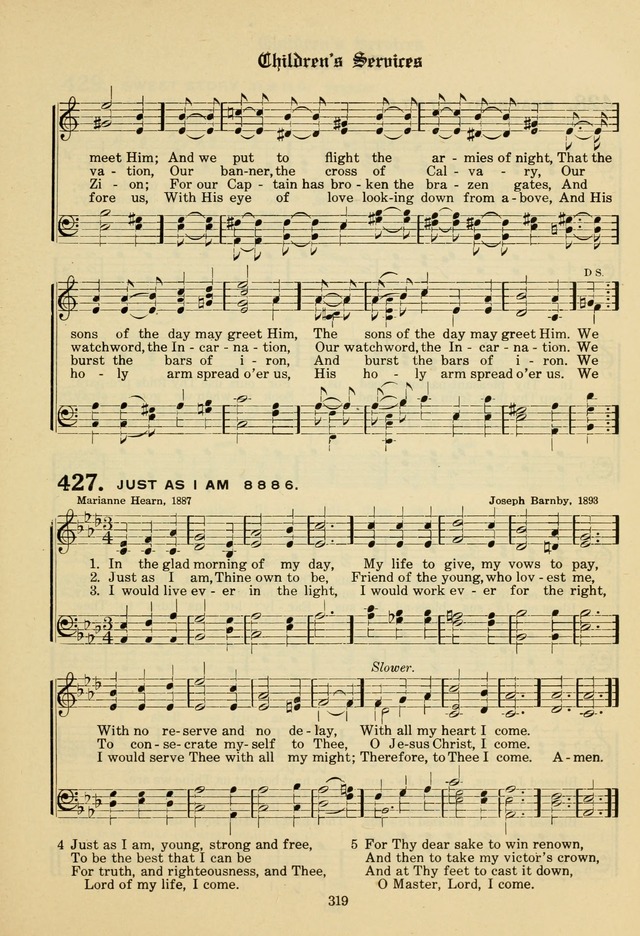 The Evangelical Hymnal page 321