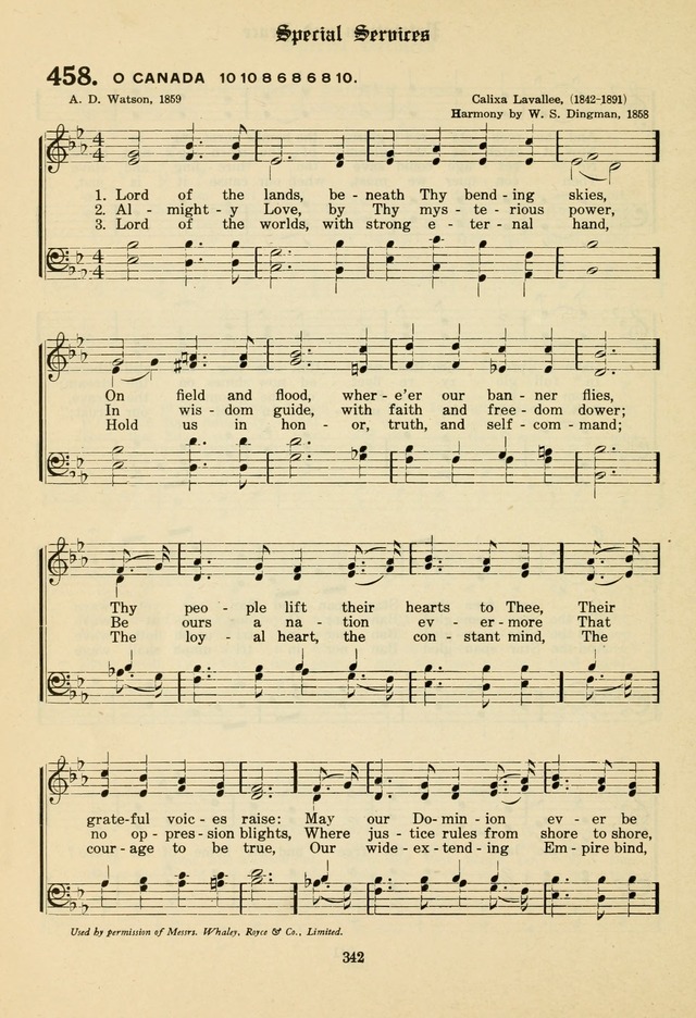 The Evangelical Hymnal page 344