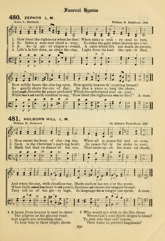 The Evangelical Hymnal page 361