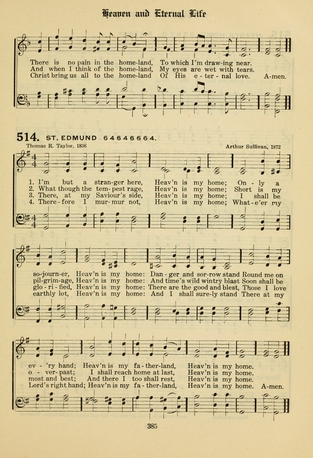 The Evangelical Hymnal page 387
