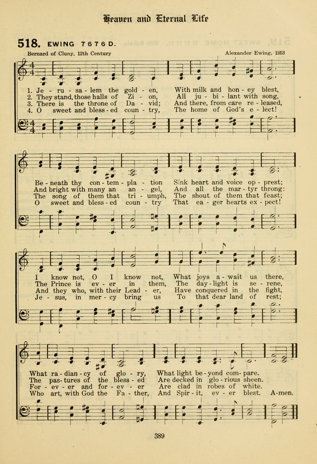 The Evangelical Hymnal page 391
