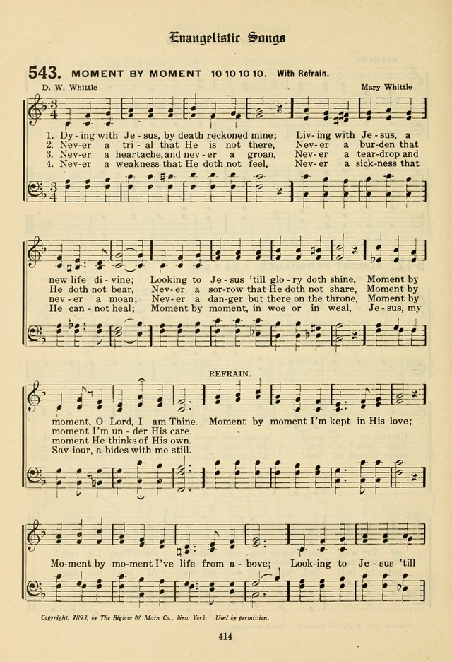 The Evangelical Hymnal page 416