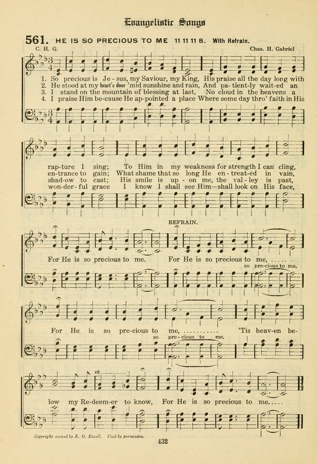 The Evangelical Hymnal page 434