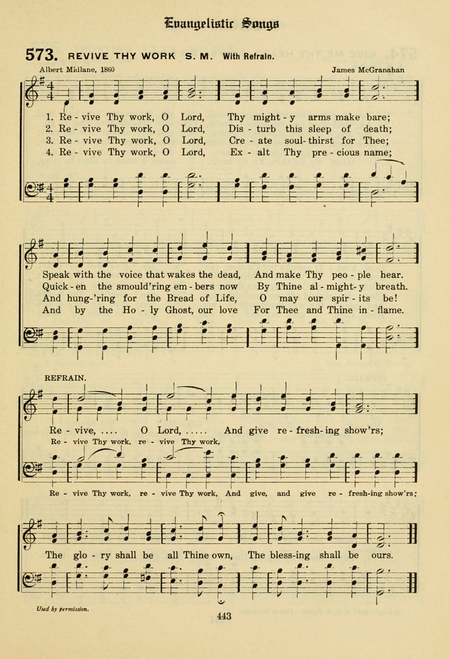The Evangelical Hymnal page 445