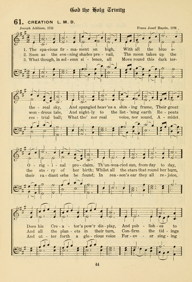 The Evangelical Hymnal page 46
