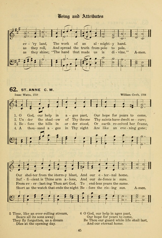The Evangelical Hymnal page 47