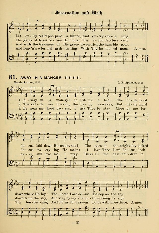 The Evangelical Hymnal page 59