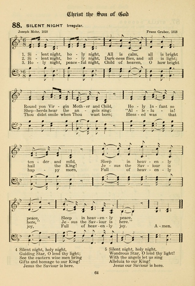 The Evangelical Hymnal page 66