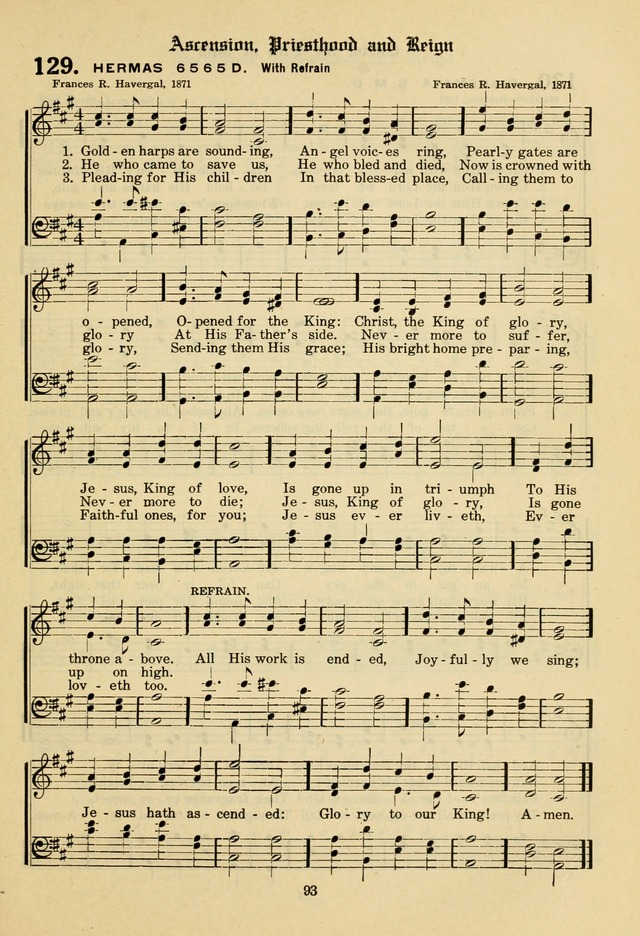 The Evangelical Hymnal page 95