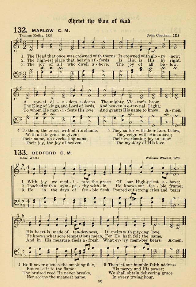 The Evangelical Hymnal page 98