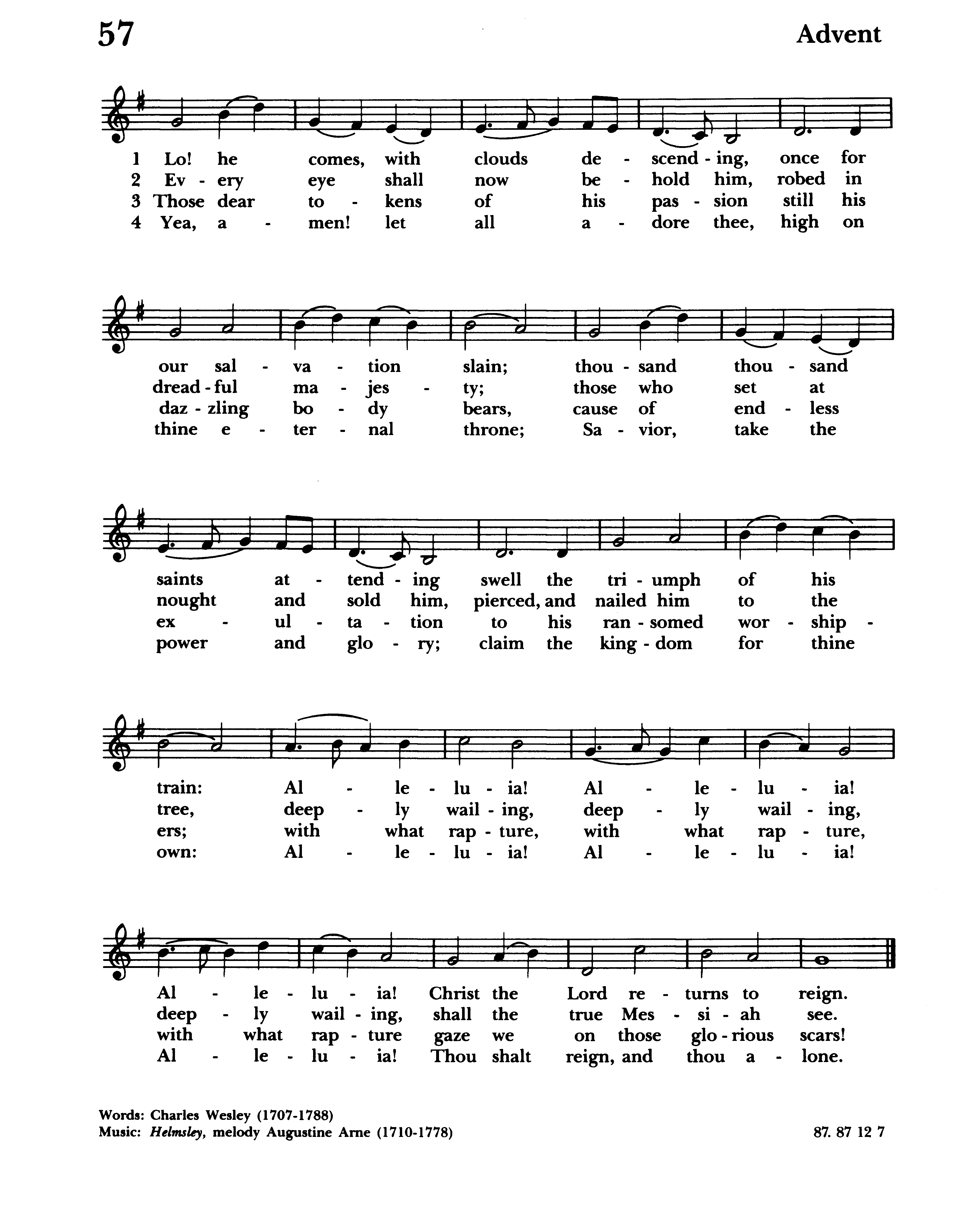 Page Scan from Hymnary.org.