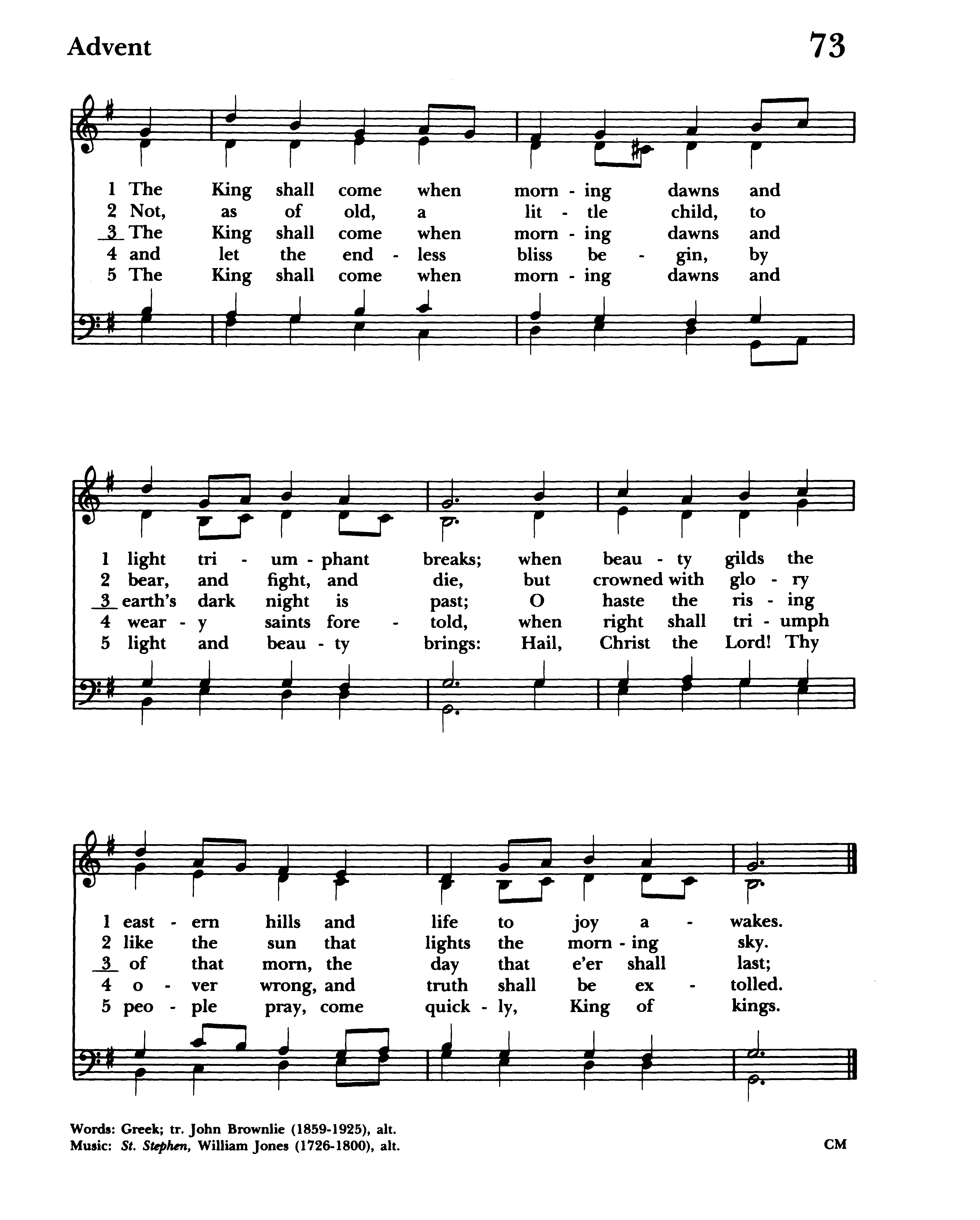 Page Scan from Hymnary.org.