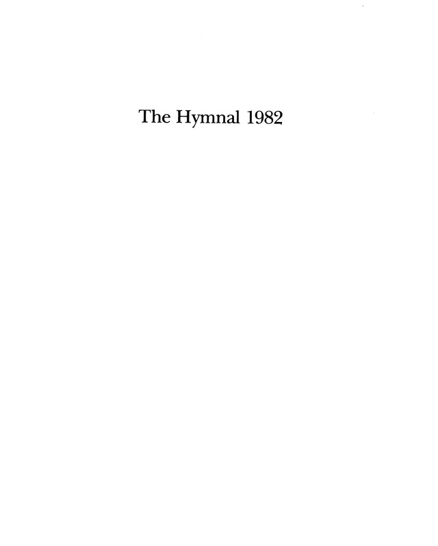 The Hymnal 1982: according to the use of the Episcopal Church page 3