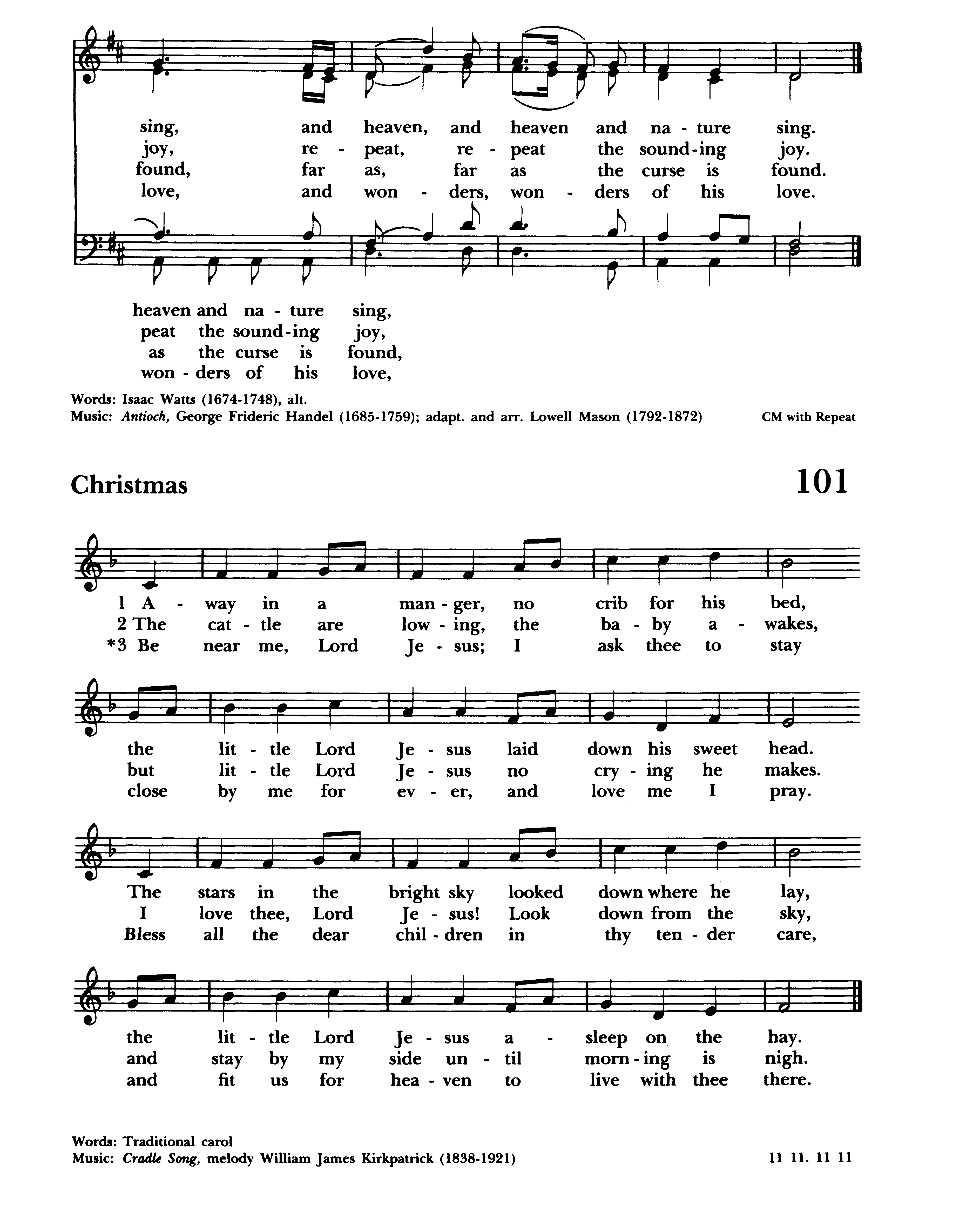 Page Scan from Hymnary.org.