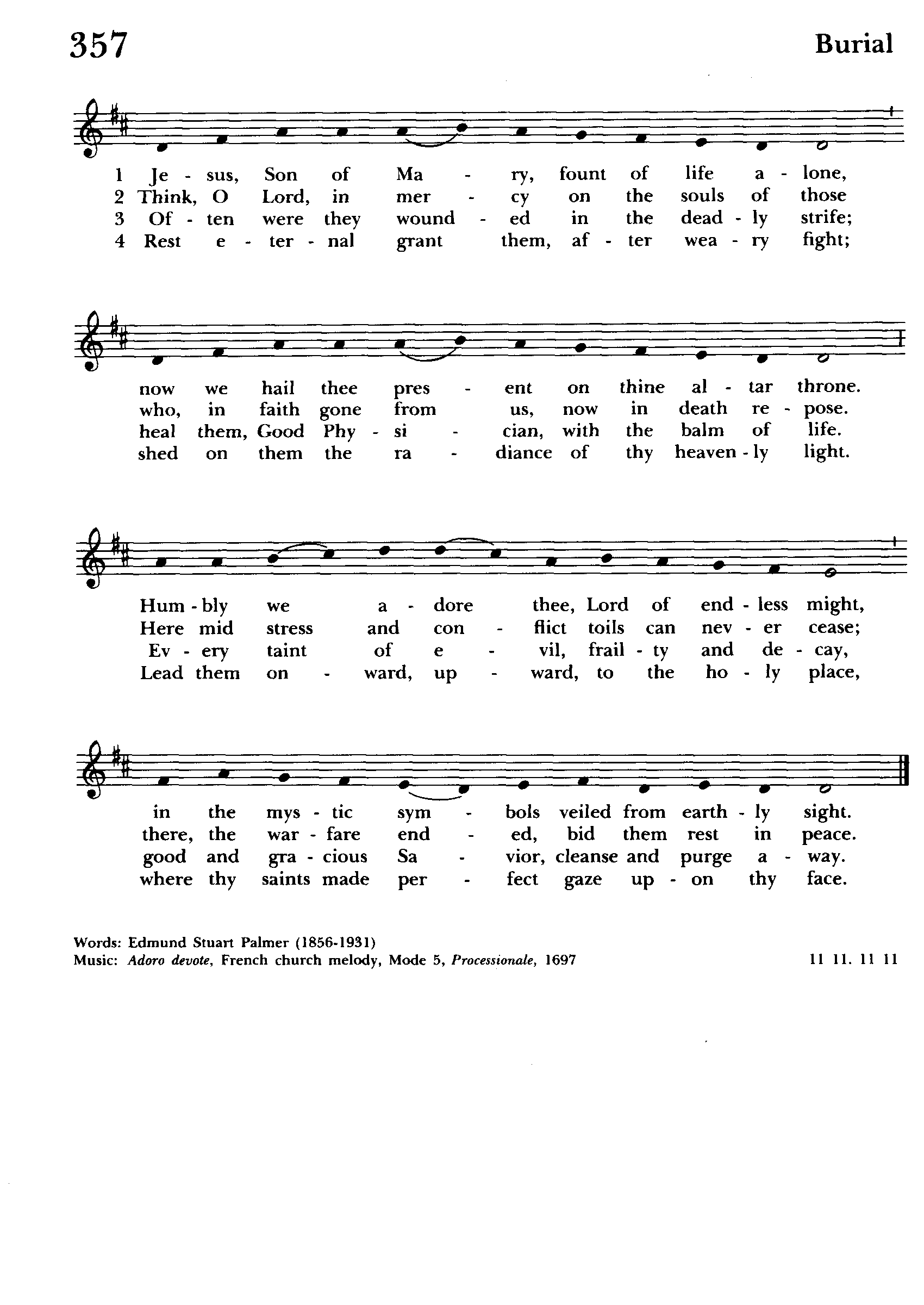 Page Scan from Hymnary.org.