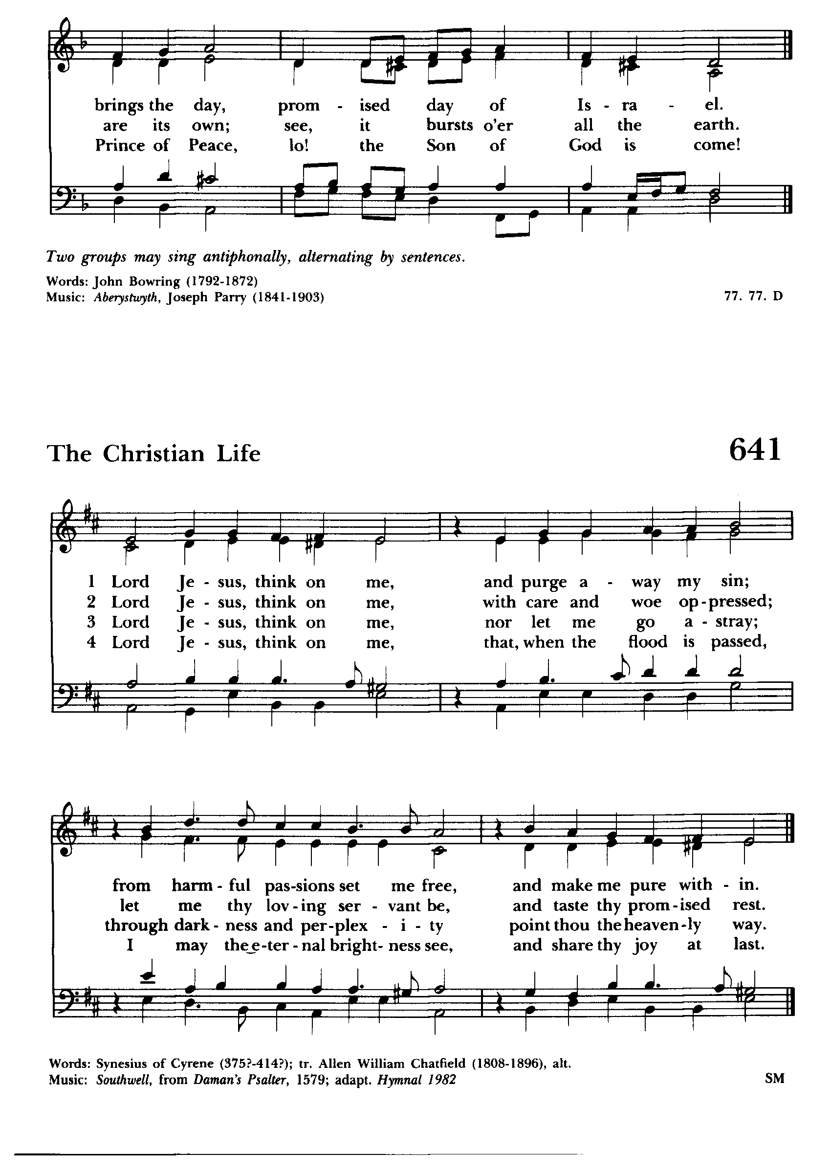 Page Scan from Hymnary.org.