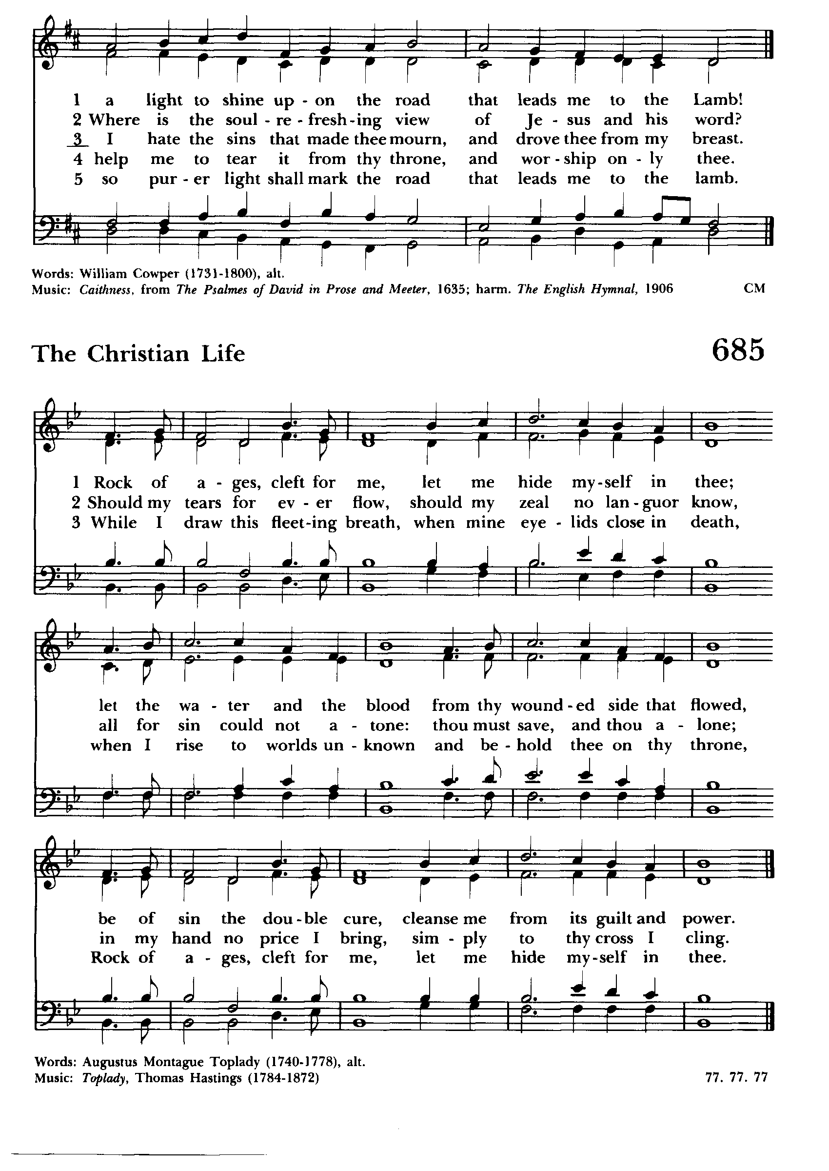 Page Scan from Hymnary.org.