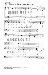 Hazme un instrumento de tu paz (Oración de San Francisco) | Hymnary.org