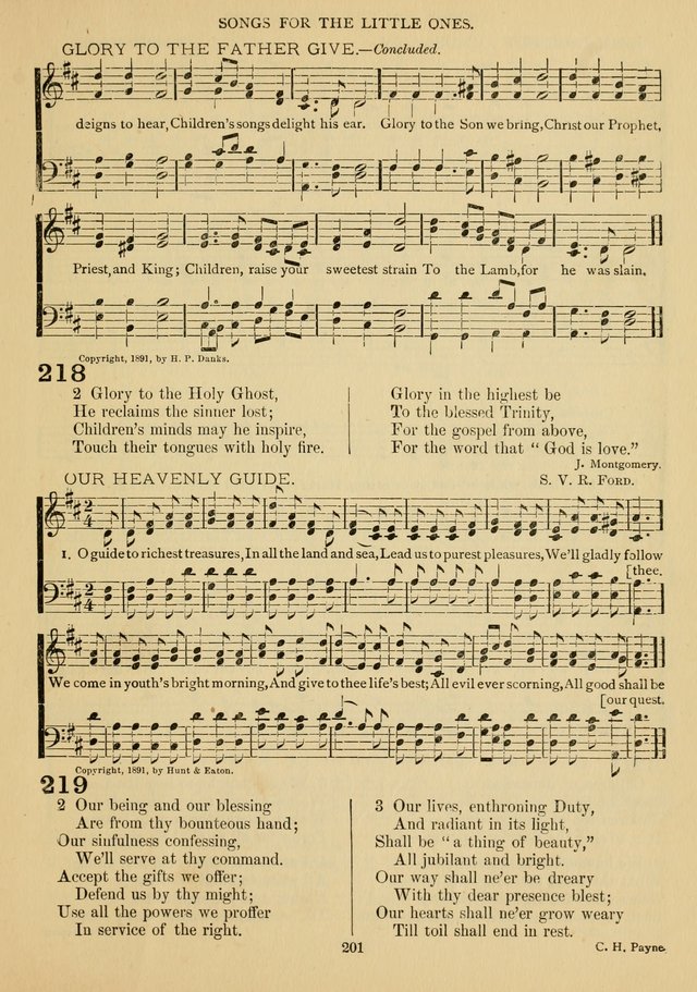 The Epworth Hymnal No. 2: containing standard hymns of the Church, Songs for the Sunday-school, songs for social services, Songs for Young People