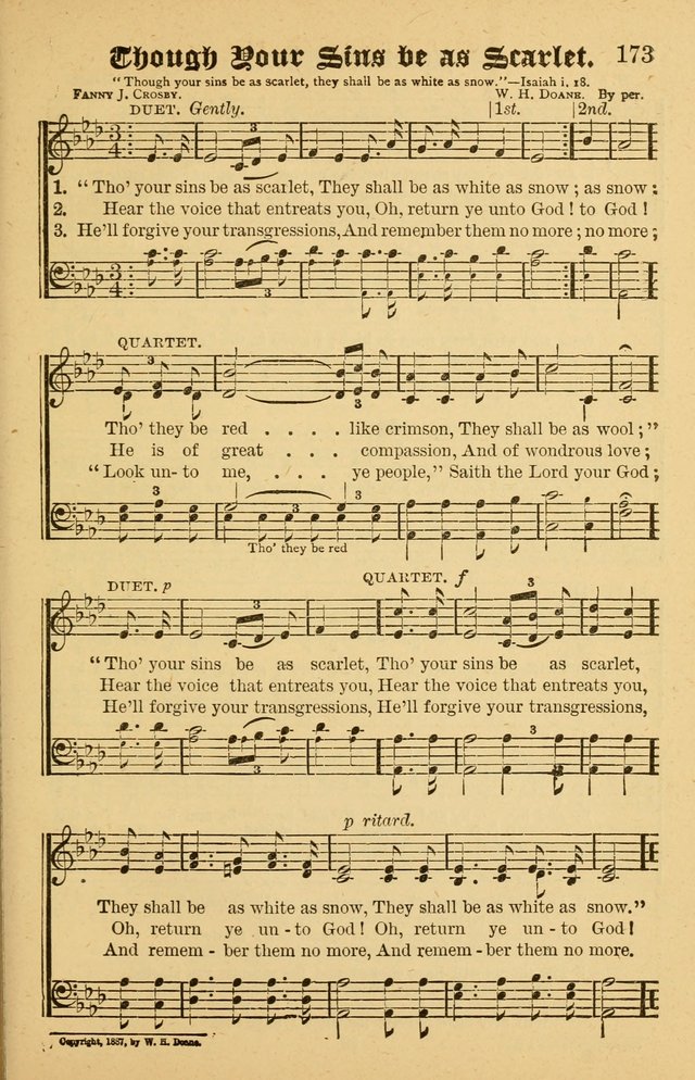 The Emory Hymnal No. 2: sacred hymns and music for use in public worship, Sunday-schools, social meetings and family worship page 175