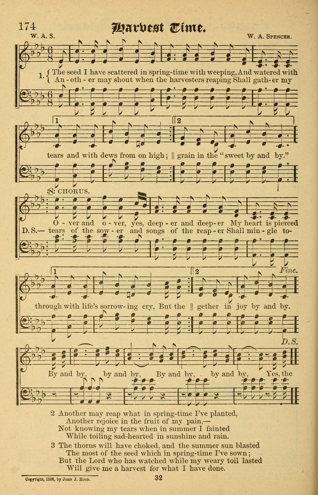The Emory Hymnal No. 2: sacred hymns and music for use in public worship, Sunday-schools, social meetings and family worship page 176