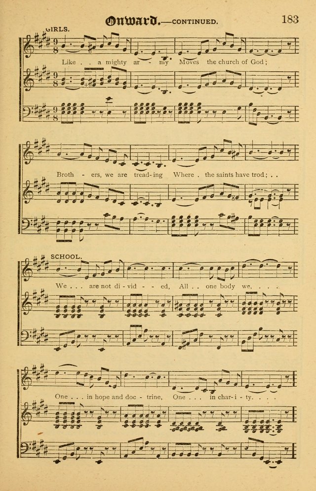 The Emory Hymnal No. 2: sacred hymns and music for use in public worship, Sunday-schools, social meetings and family worship page 185