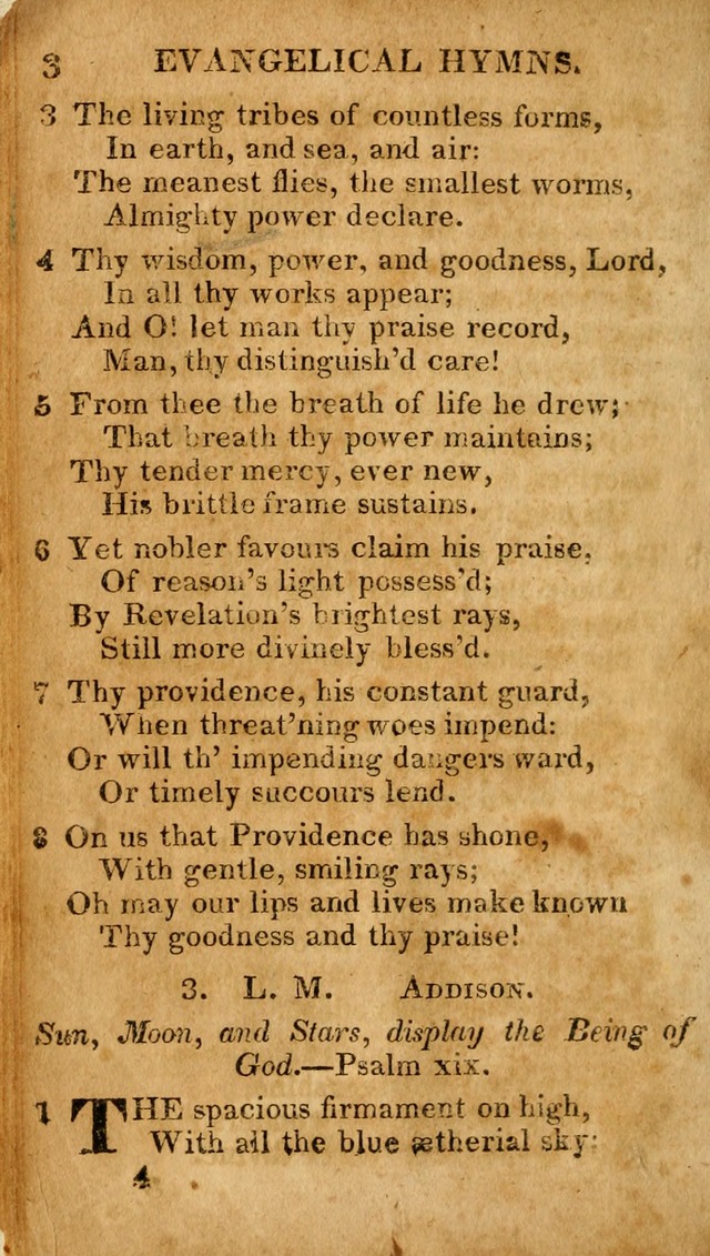 Evangelical Hymns: for private, family, social, and public worship; selected from various authors (3rd ed. enl.) page 4