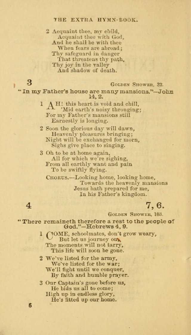 The Extra Hymn Book page 6