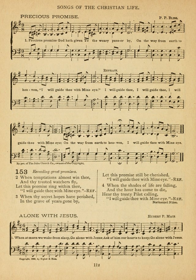 The Epworth Hymnal: containing standard hymns of the Church, songs for the Sunday-School, songs for social services, songs for the home circle, songs for special occasions page 117