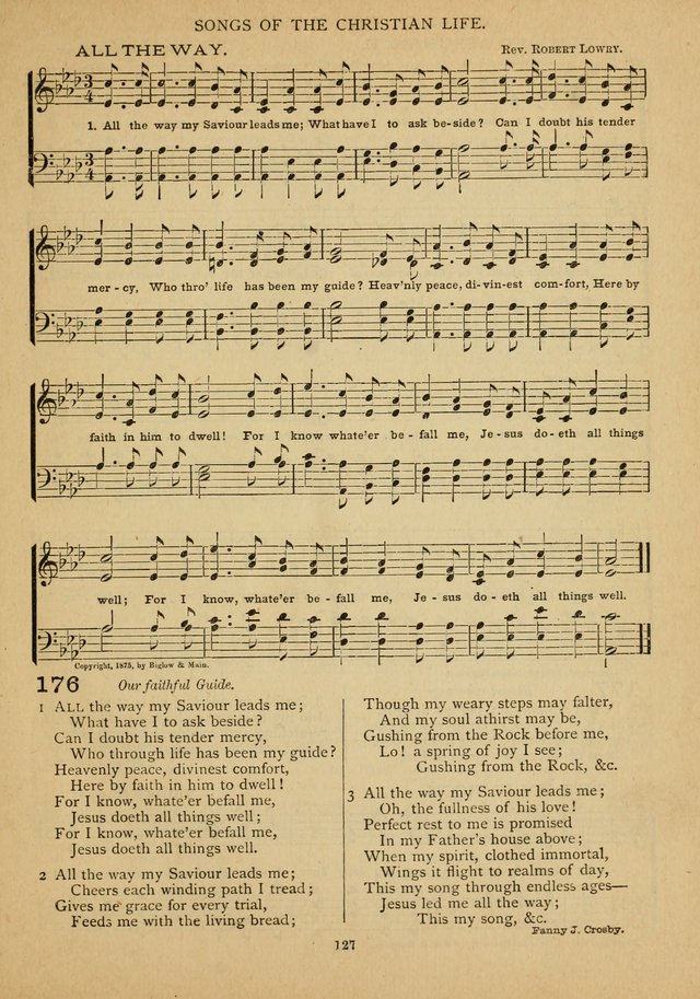 The Epworth Hymnal: containing standard hymns of the Church, songs for the Sunday-School, songs for social services, songs for the home circle, songs for special occasions page 132