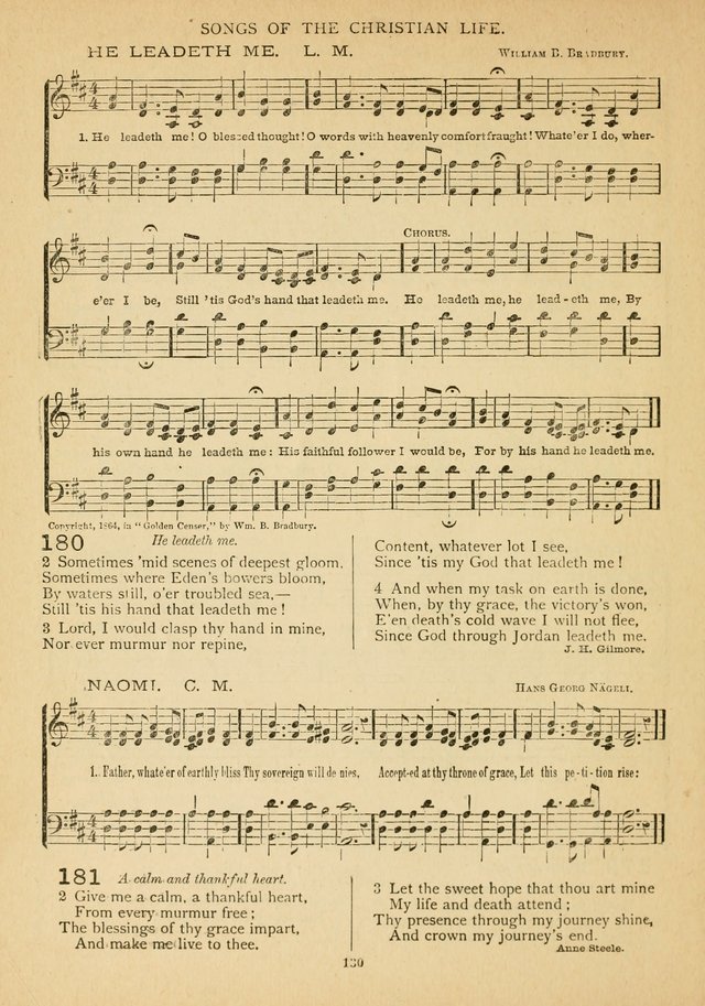 The Epworth Hymnal: containing standard hymns of the Church, songs for the Sunday-School, songs for social services, songs for the home circle, songs for special occasions page 135